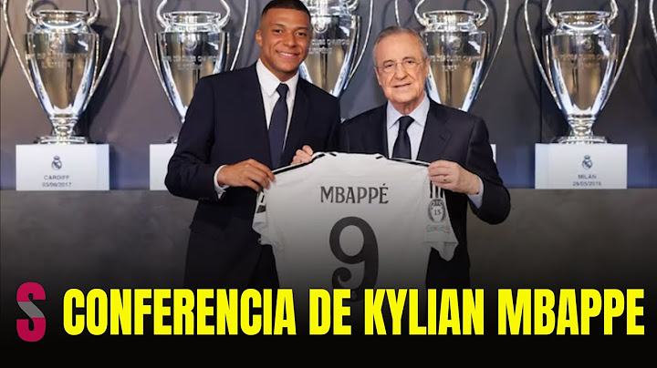 KYLIAN MBAPPE - Rueda de prensa en su PRESENTACIÓN OFICIAL con el REAL MADRID