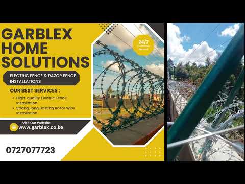 Electric Fence Installation in Kenya by Garblex Home Solutions