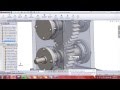 Transmisión de movimiento por Engranaje-SolidWorks