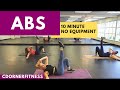 Quick 10 Minute Abs Workout!