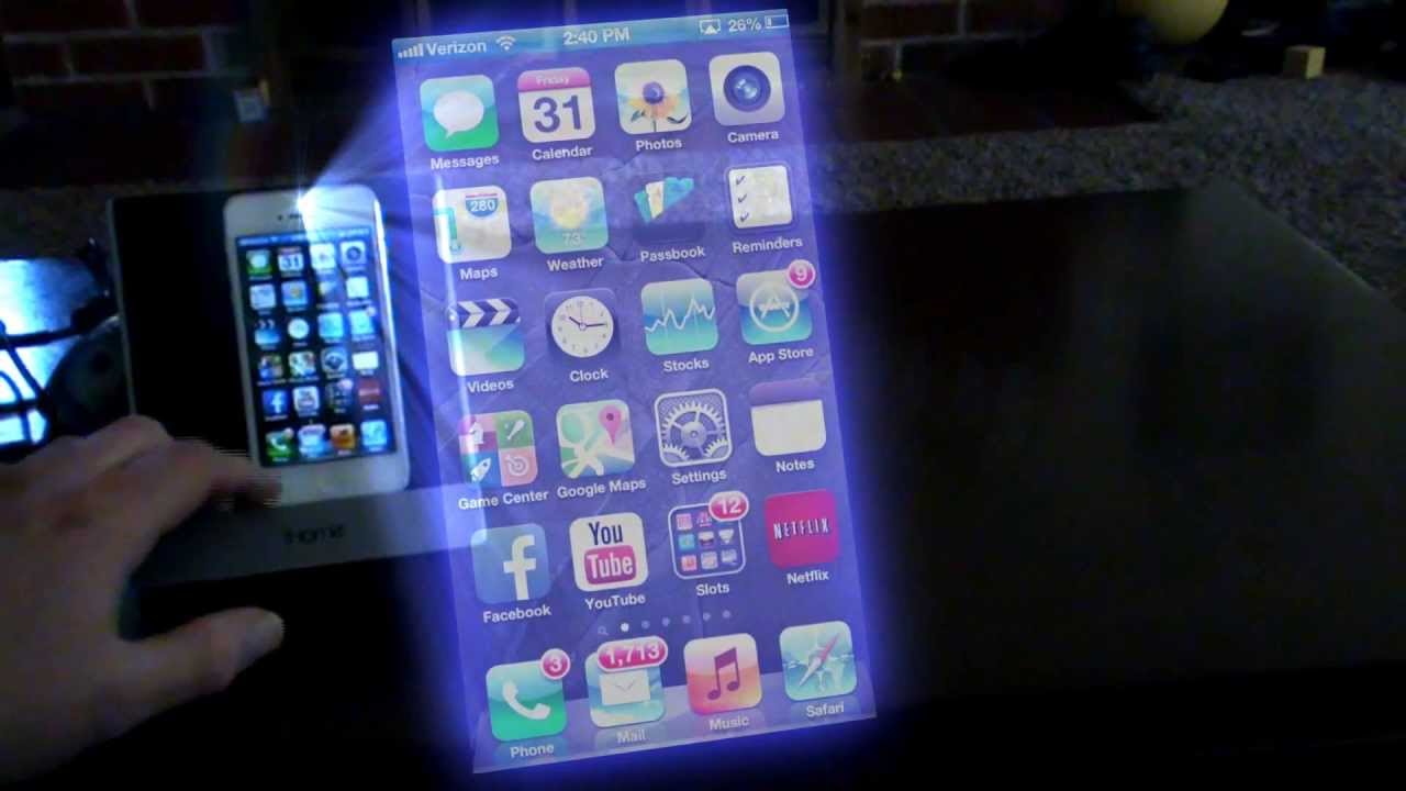 Transforma tu iPhone, iPod Touch o iPad en un Proyector 