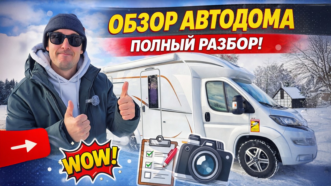 БОЛЬШЕ, ЧЕМ КАЖЕТСЯ. Обзор автодома Bürstner 644G