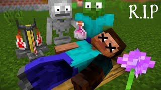 Monster School: BREWING RIP HEROBRINE - Minecraft Animation