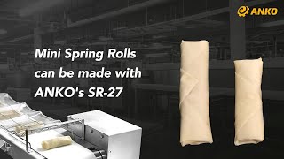 Celebrity Mini Spring Rolls can be made with ANKO's SR-27 Wealth