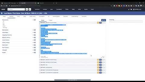 Example of Interactive Templates into Juno EMR Plugin (v.1.0.3)