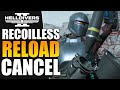 Helldivers 2 - Recoilless Reload Cancel is Fun (Helldive Solo)