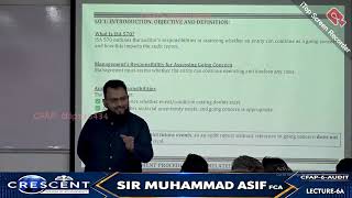 Details CFAP 6 Lecture 6 Part 1 || Muhammad Asif || December 2026 || Audit, Assurance and Related Services Guide