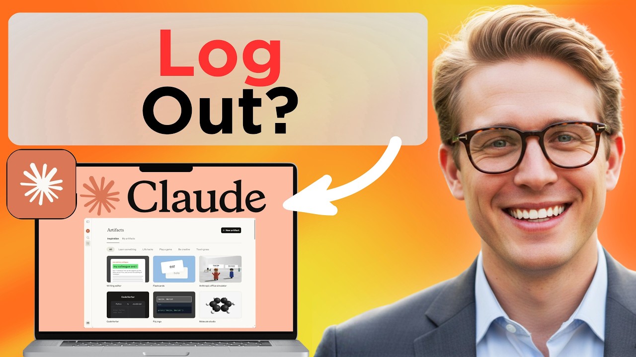 How to Log Out of Claude AI (Tested) - YouTube
