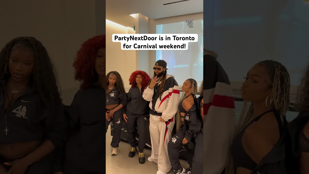 PartyNextDoor takeover this weekend, meeting fans at the OVO store Eaton Centre. 