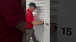 Storage unit - Locked open