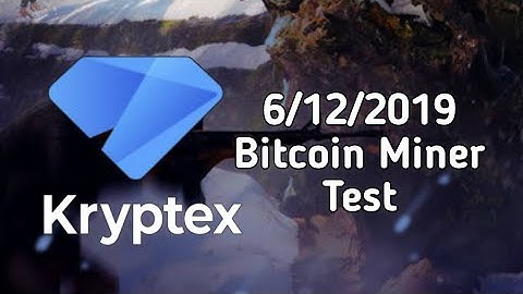 Kryptex - Bitcoin Miner Test - Nvidia GT 1030 + Ryzen 5 3600