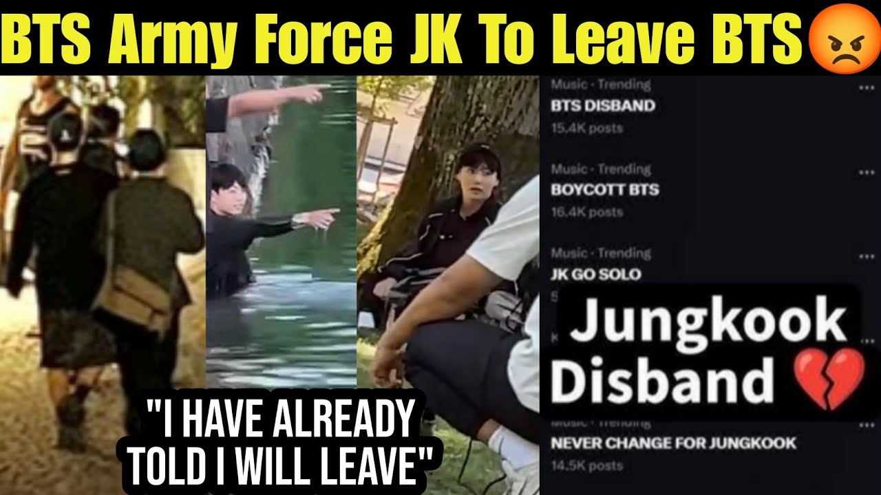 Jk Wanted To Leave Bts