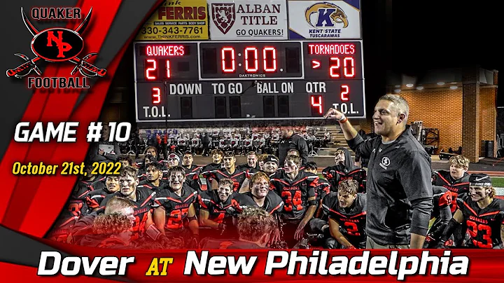 2022 Week #10  New Philadelphia vs Dover