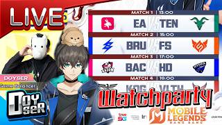 🔴LIVE MLBB:WatchParty MSL Week 2 Day2  - Doyser