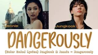 Jungkook & Jennie - Dangerously | AI (Lyrics) AI Cover Resimi