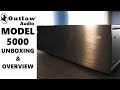 OUTLAW AUDIO 5000 AMPLIFIER Unboxing &amp; Overview | Affordable Home Theater Amplifier!