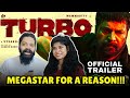 Turbo malayalam movie official trailer reaction  mammootty  vysakh  midhun manuel thomas