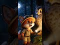 RAHASIA YANG BERSINAR DI GELAP MALAM  #animasianak #animation #kartun
