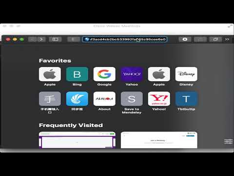 How Using Webex in a Browser as a Guest