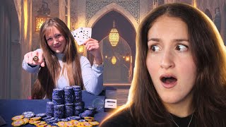 I can't believe SHE won! 😳