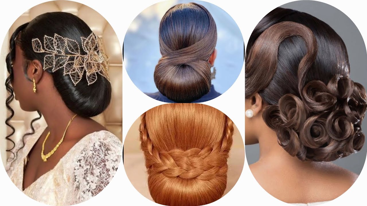 Dore uko basokoza abageni insokozo nziza coifure marriée🥰 wedding hairstyle uziko nawe wabishobora