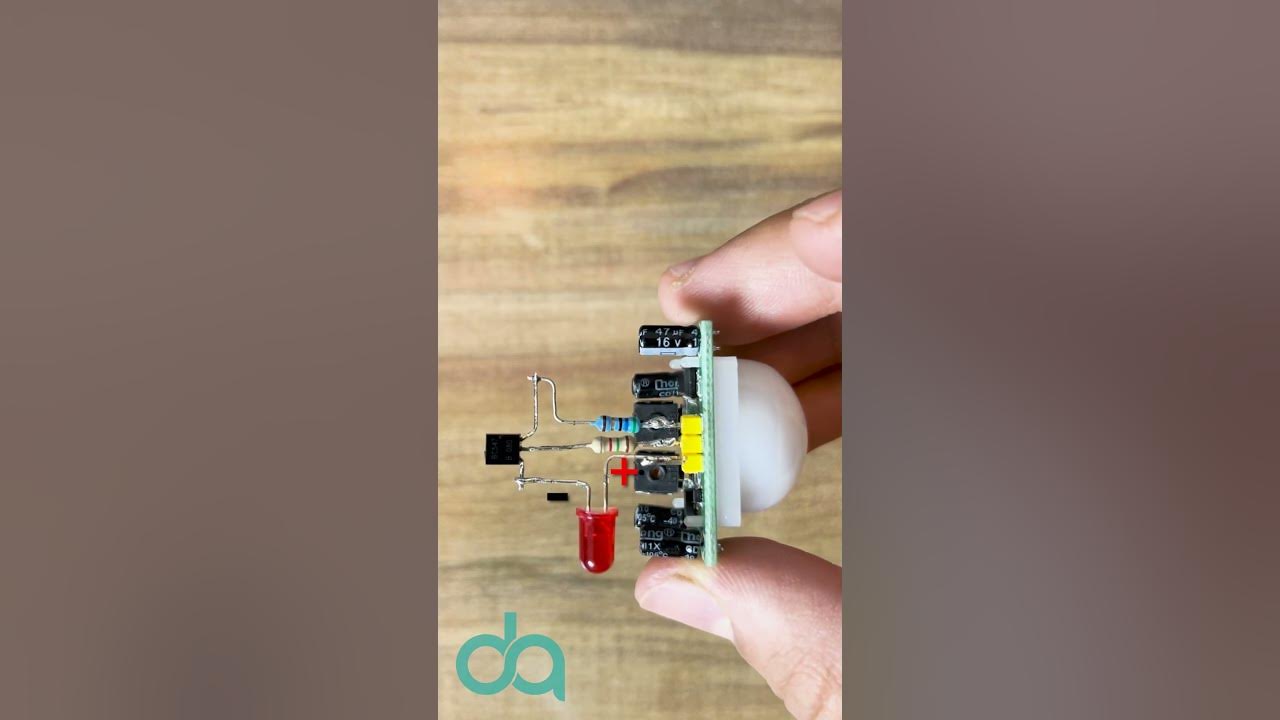 Wiring a PIR Motion Sensor: The Complete Guide💡 #shorts #motion # ... Circuit Diagram