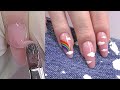 Gel Nails Fill | Kiara Sky Carbide bits 🌈 Rainbow & Clouds Nailart