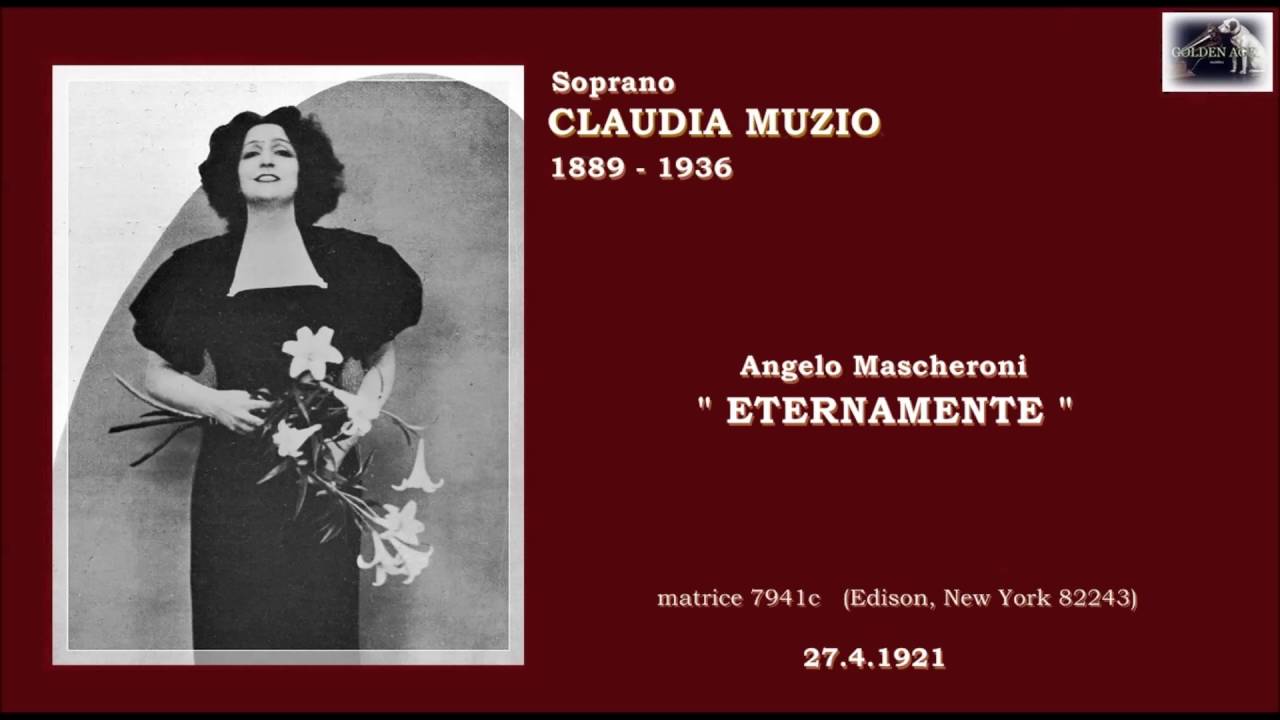 Photo Autographiée Claudia Muzio 1925 - Soprano Lyrique - Autographe Original - Occasion