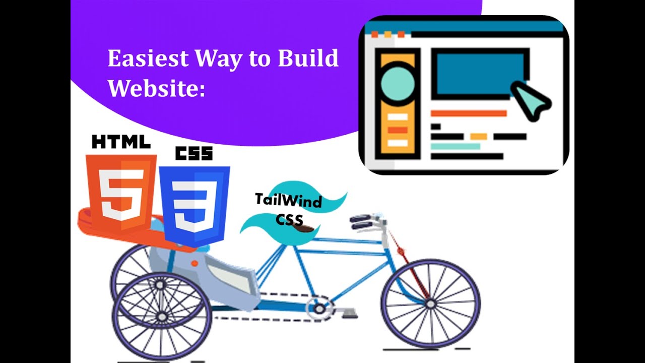 Easiest Way Build Website In Just 5 min:Tailwind CSS - YouTube