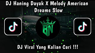 Download Lagu DJ HANING DAYAK X MELODY AMERICAN DREAMS SLOW VIRAL TIKTOK TERBARU 2026 YANG KALIAN CARI CARI!! MP3