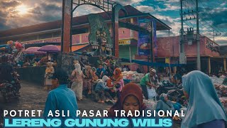 Jauh di Dataran Tinggi Ponorogo timur ||Beginilah Ramainya Pasar Pulung.