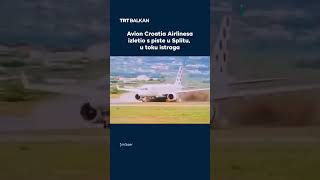 Avion Croatia Airlinesa izletio s piste u Splitu