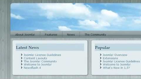 Setting up Free Joomla Template jft_000021 jft_000022 and jft_00023