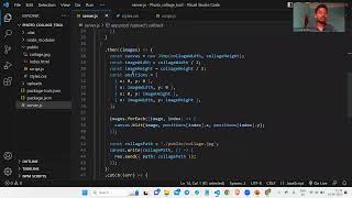 Online collage tool using Node.js screenshot 5