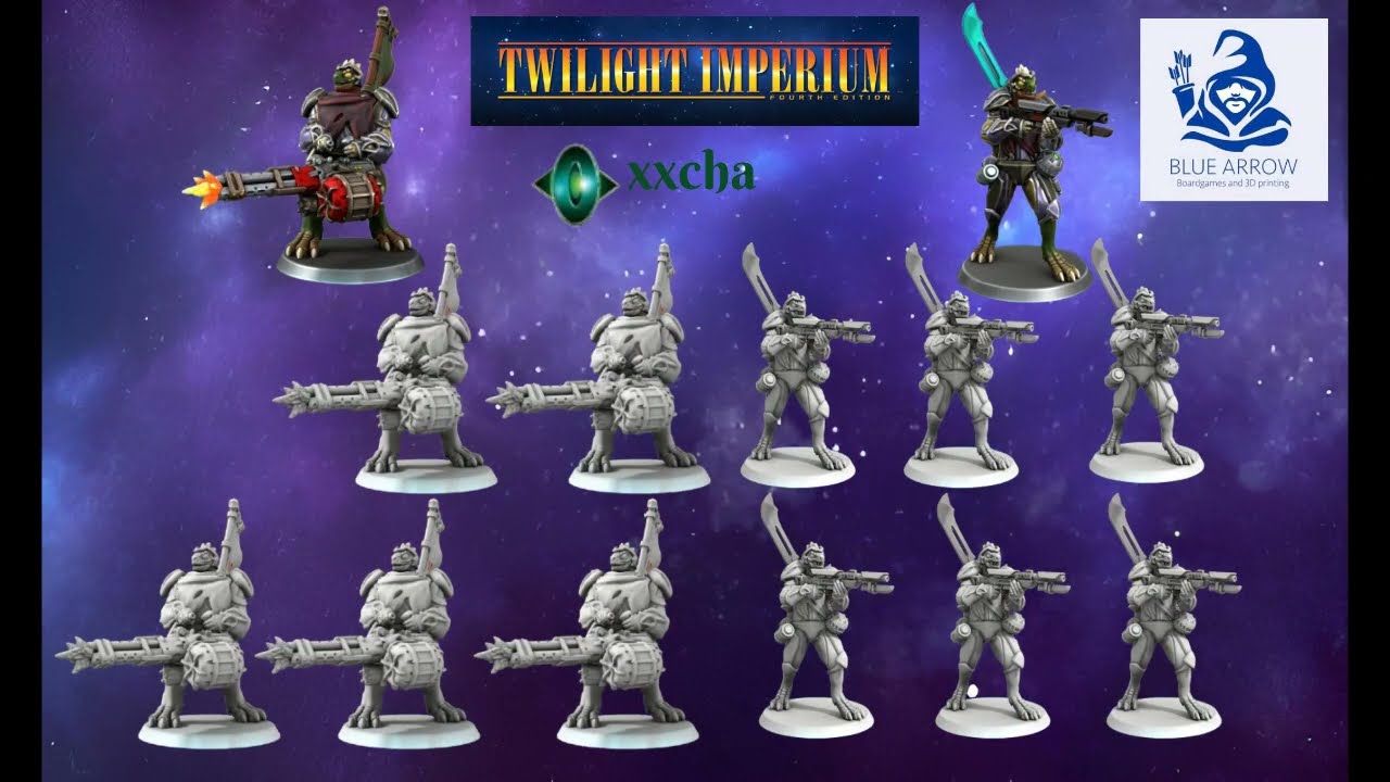 Twilight Imperium  XXCHA 3D Upgrade