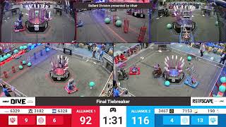 Final Tiebreaker - 2025 New England FIRST District Championship - Ballard Division