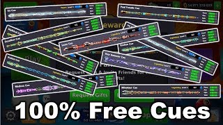 How To Get 100% Free Cues In 8 Ball Pool