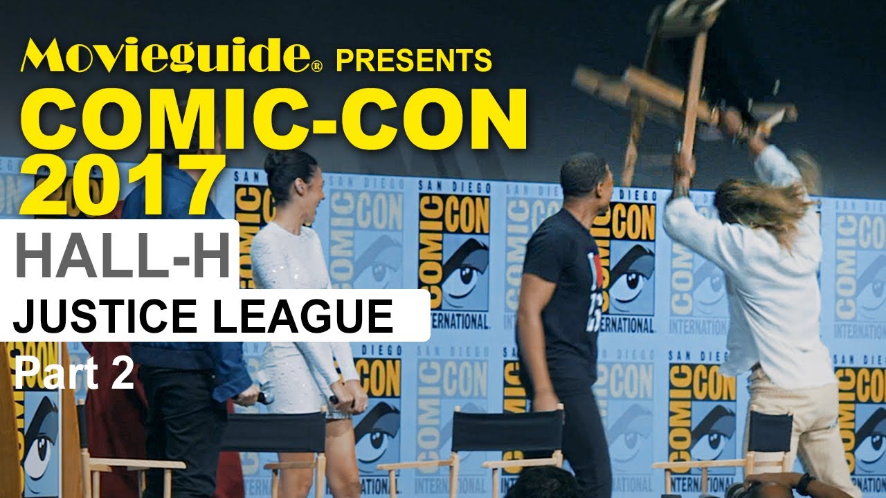 Download Jason Momoa SMASHES Chairs @ JUSTICE LEAGUE Comic-Con Panel SDCC 2017 pt 2