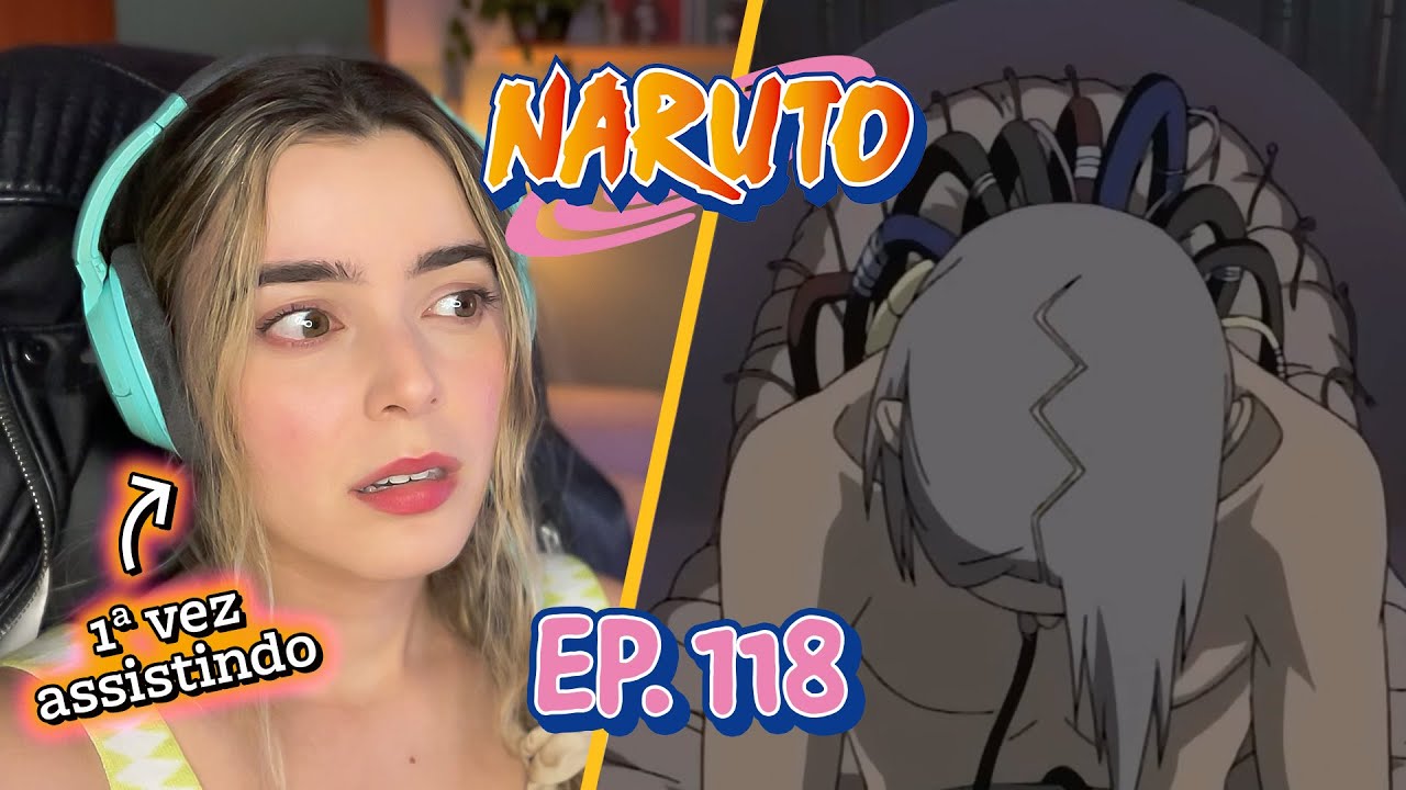 🍃O Selo é Rompido Naruto Clássico ep 16 parte 1/2 #react 