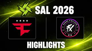 [HIGHLIGHTS] FaZe vs FluxoW7M | SAL 2026: Kickoff