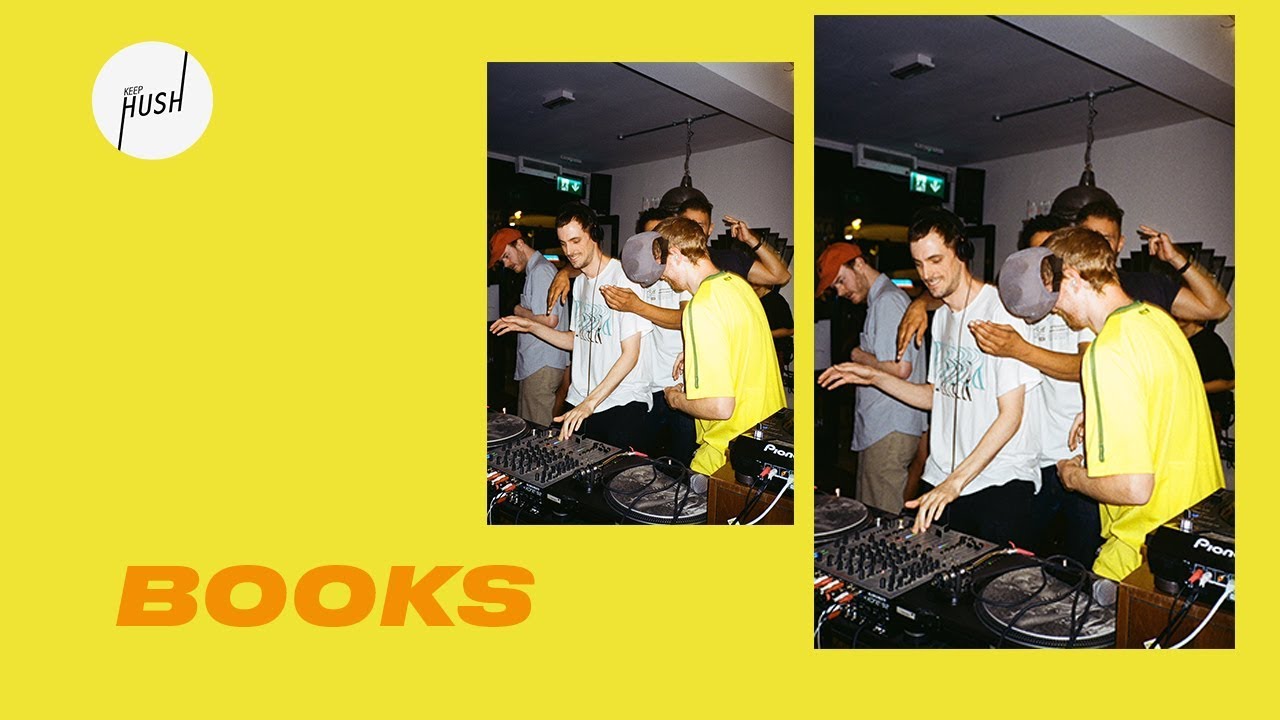 Books at Keep Hush  Live