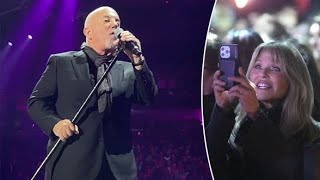 Christie Brinkley’s ex-husband Billy Joel serenades her at concert 30 years after split.