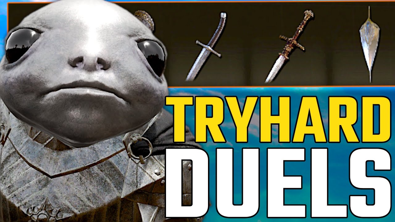 WE HAD PLENTY OF TRYHARD DUELS TO DETERMINE THE BEST WEAPON IN ELDEN RING