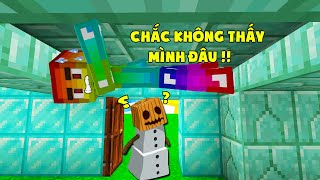 MINI GAME : TRÒ CHƠI TRỐN TÌM ** T GAMING VÀ NOOB TEAM CHƠI TRỐN TÌM NGƯỜI TUYẾT MINECRAFT