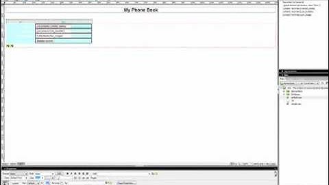 Dreamweaver Tutorial : Dynamic Application W/ MS Access 4 OF 5