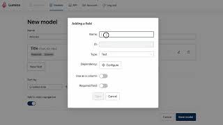 Lumina CMS: Your own flexible content structure