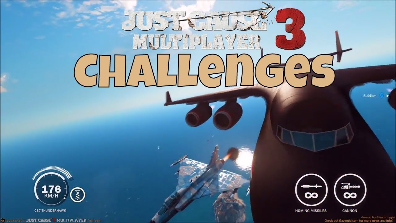 Just Cause 3 Multiplayer Challenges - YouTube