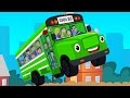 Wheels On The Bus Go Round And Round | Nursery Rhymes Songs For Children And Kids