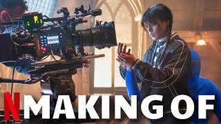 Making Of WEDNESDAY Part 2 - Best Of Behind The Scenes \& On Set Bloopers With Jenna Ortega | Netflix