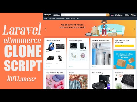 I well Do Amazon Multi-Vendor Clone PHP e-commerce script Laravel